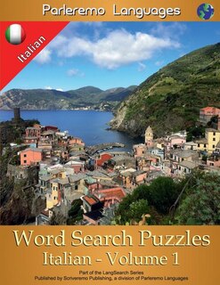 Couverture_Parleremo Languages Word Search Puzzles Italian - Volume 1
