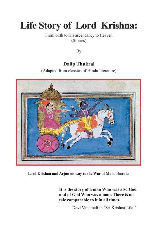 Front cover_Life Story of Lord Krishna