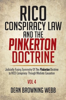 Couverture_RICO Conspiracy Law and the Pinkerton Doctrine