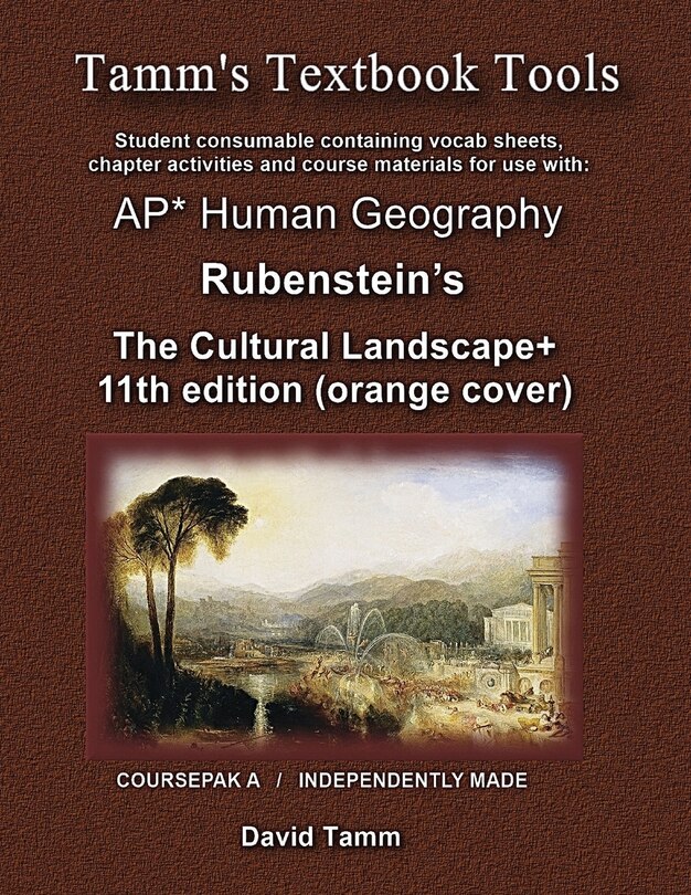 Couverture_The Cultural Landscape 11th edition+ Student Workbook