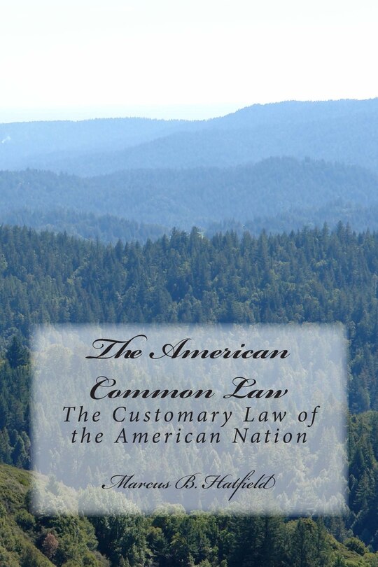 Front cover_The American Common Law
