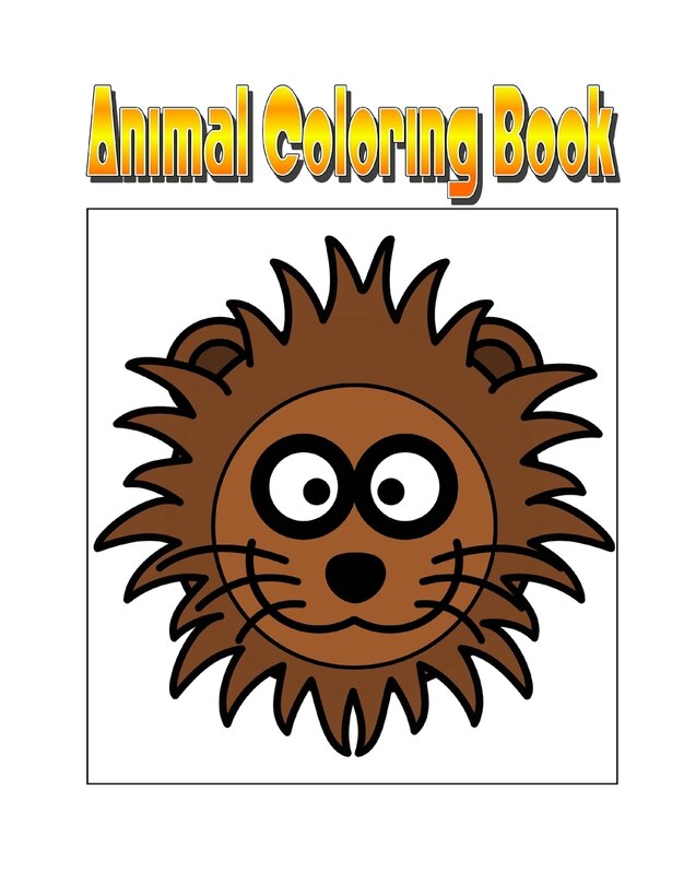 Couverture_Animal Coloring Book