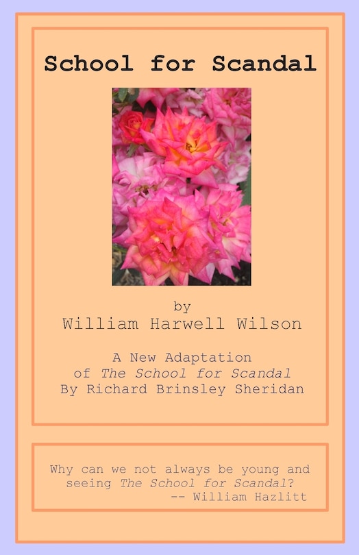 Front cover_School for Scandal