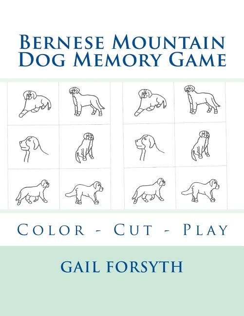 Couverture_Bernese Mountain Dog Memory Game