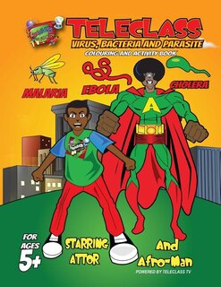 Front cover_Teleclass Virus, Bacteria and Parasite Coloring Book