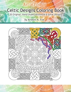 Front cover_Celtic Designs Coloring Book