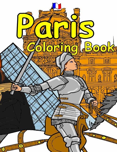 Front cover_The Paris Coloring Book
