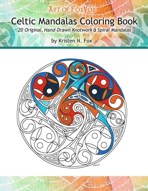 Couverture_Celtic Mandalas Coloring Book