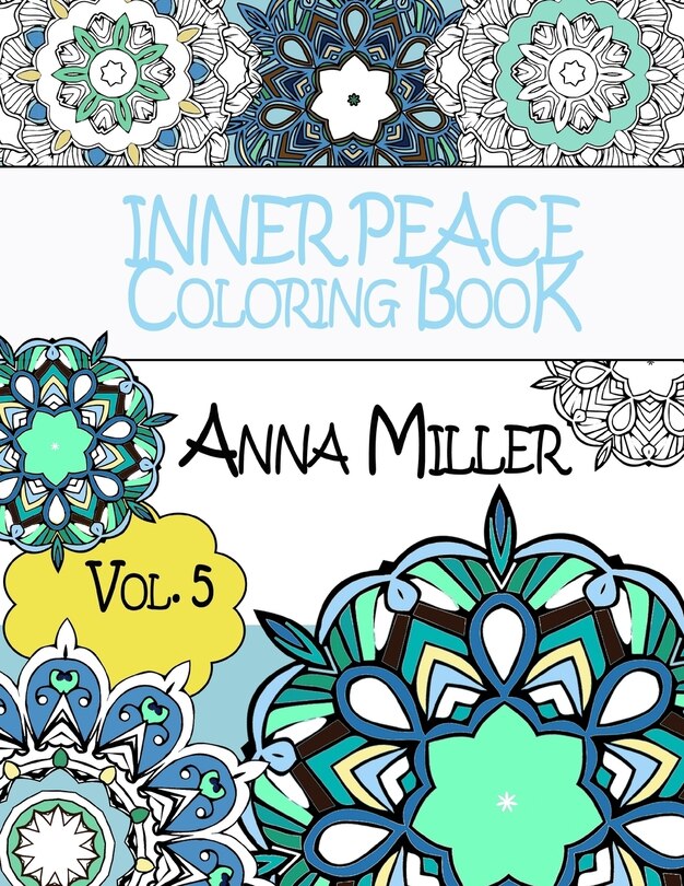 Couverture_Inner Peace Coloring Book - Anti Stress and Art Therapy Coloring Book