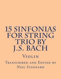 Front cover_15 Sinfonias for String Trio by J.S. Bach (Violin)