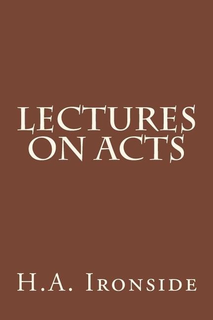 Couverture_Lectures On Acts