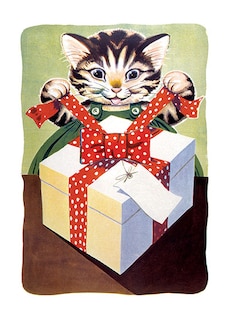 Couverture_Cat Opening Gift - Birthday Greeting Card