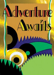 Adventure Awaits. 6 cards, individually bagged with envelopes, plus header.