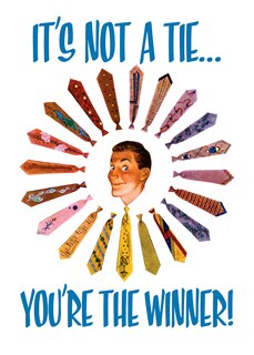 Circle of Neckties. 6 cards, individually bagged with envelopes