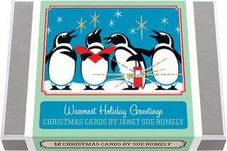 Warmest Holiday Greetings - Christmas Cards by Janet Sue Rumely