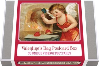 Front cover_Valentine's Day Postcard Box - 36 Unique Vintage Postcards