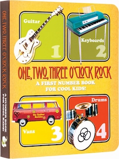Couverture_One, Two, Three O'Clock, Rock Board Book