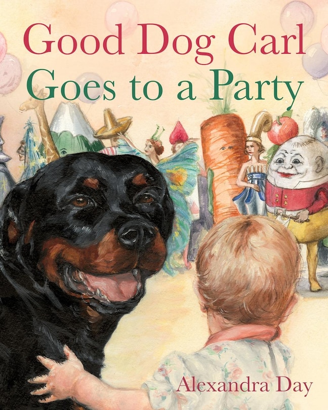 Front cover_Good Dog Carl Goes to a Party Board Book