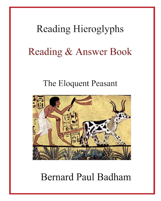 Couverture_Reading Hieroglyphs - Reading & Answer Book
