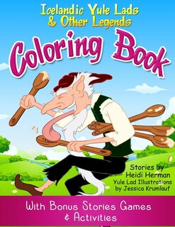 Front cover_Yule Lads & Other Legends Coloring Book