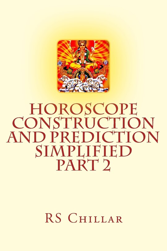 Front cover_Horoscope construction and prediction simplified