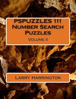 PSPUZZLES 111 Number Search Puzzles Volume 4