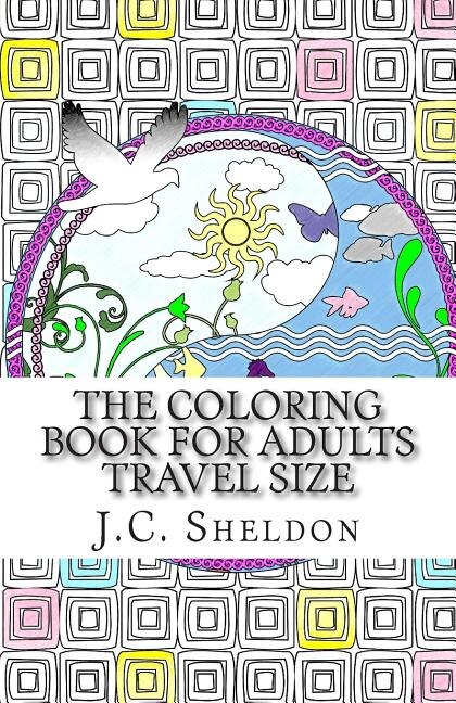 Front cover_The Coloring Book for Adults, Travel Size