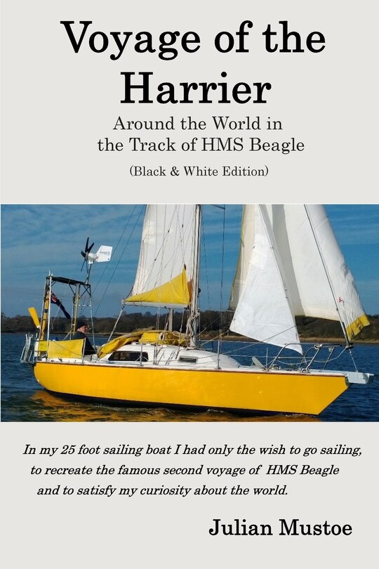 Front cover_Voyage Of The Harrier (black And White Edition)