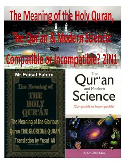 Couverture_The Meaning of the Holy Quran, The Qur'an & Modern Science