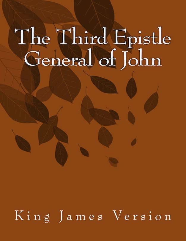 Front cover_The Third Epistle General of John