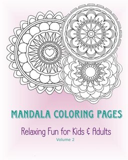 Front cover_Mandala Coloring Pages - Volume 2