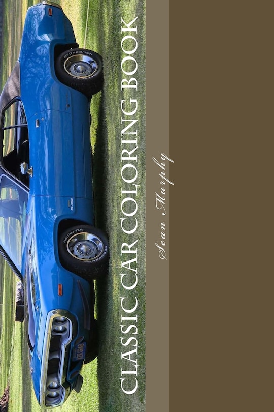 Couverture_Classic Car Coloring Book