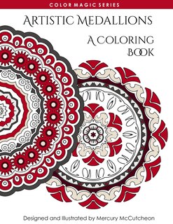 Front cover_Artistic Medallions A Coloring Book