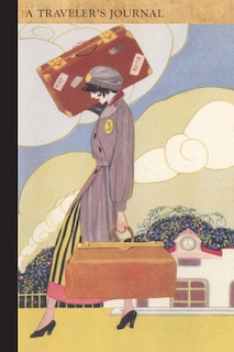 Front cover_Woman Carrying Suitcase: A Traveler's Journal