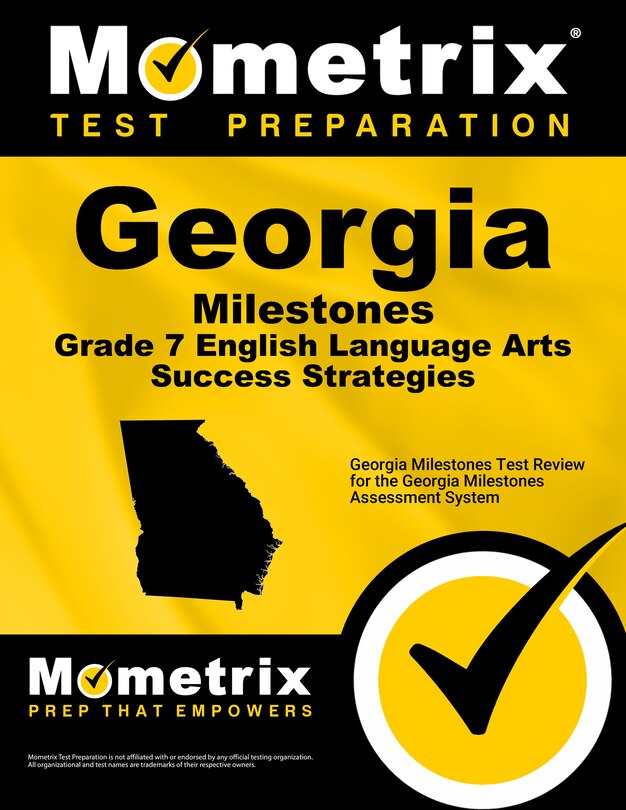 Couverture_Georgia Milestones Grade 7 English Language Arts Success Strategies Study Guide