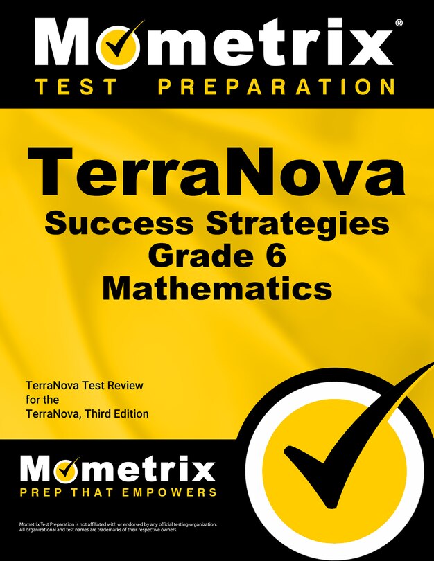 Front cover_Terranova Success Strategies Grade 6 Mathematics Study Guide