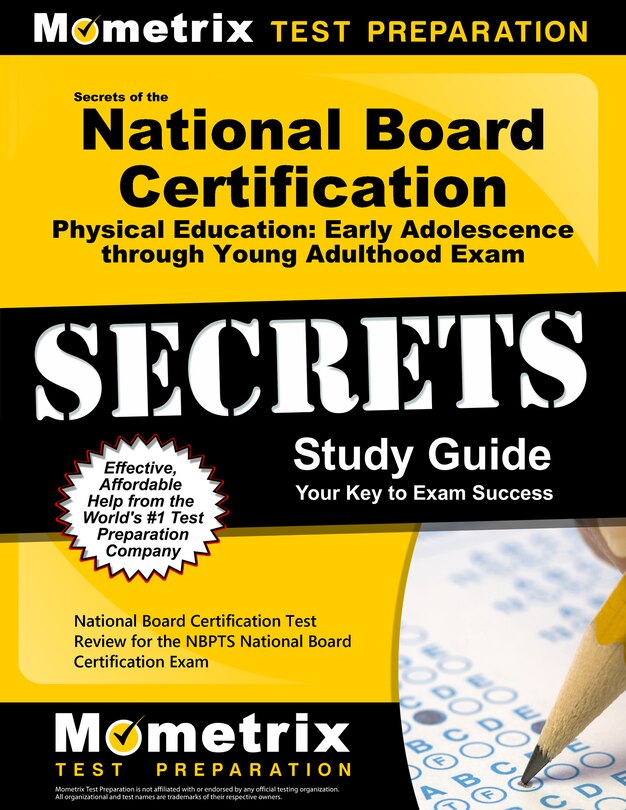 Front cover_Secrets of the National Board Certification Physical Education