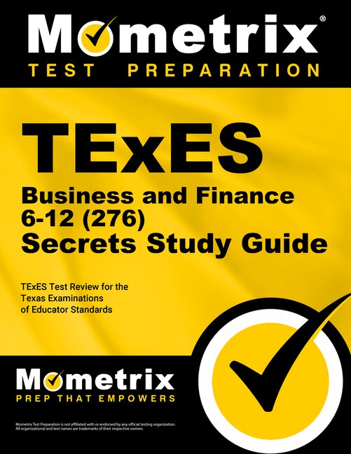 Front cover_TExES Business and Finance 6-12 (276) Secrets Study Guide
