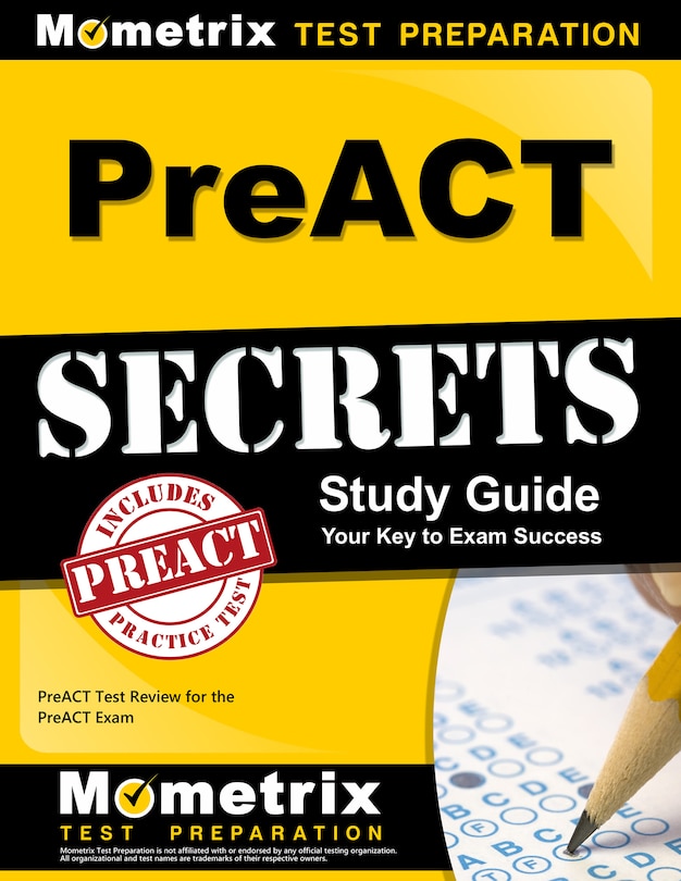 Front cover_PreACT Secrets Study Guide