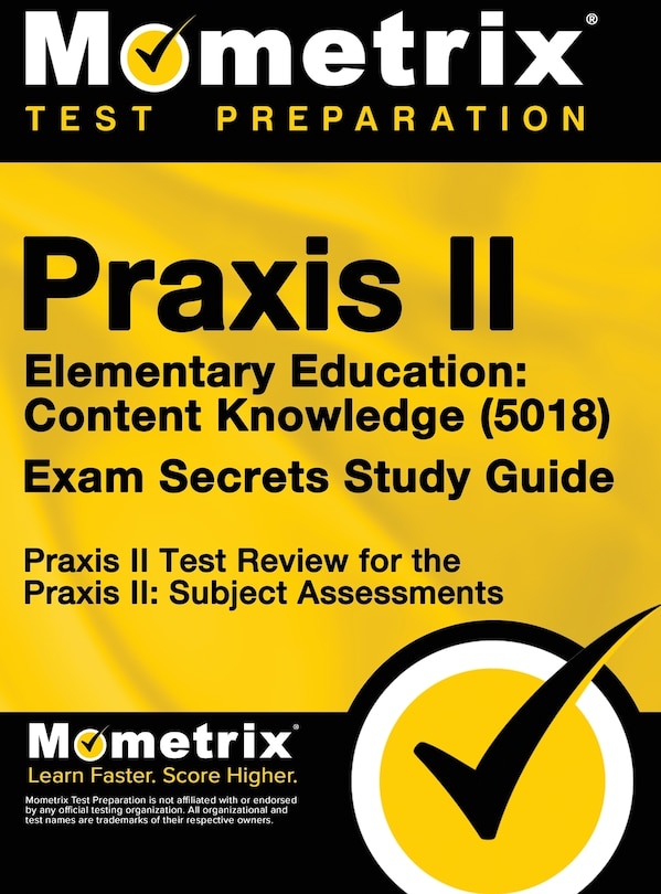 Front cover_Praxis II Elementary Education