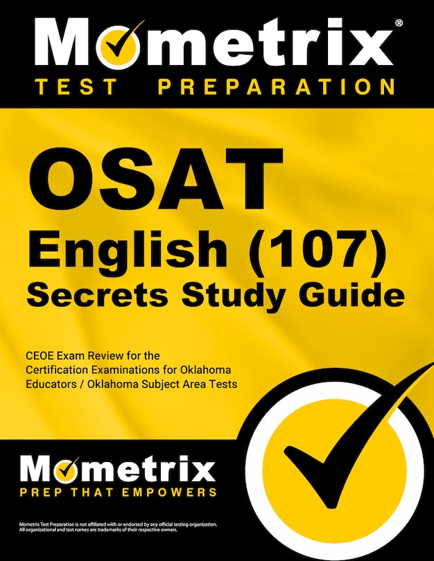 Couverture_Osat English (107) Secrets Study Guide