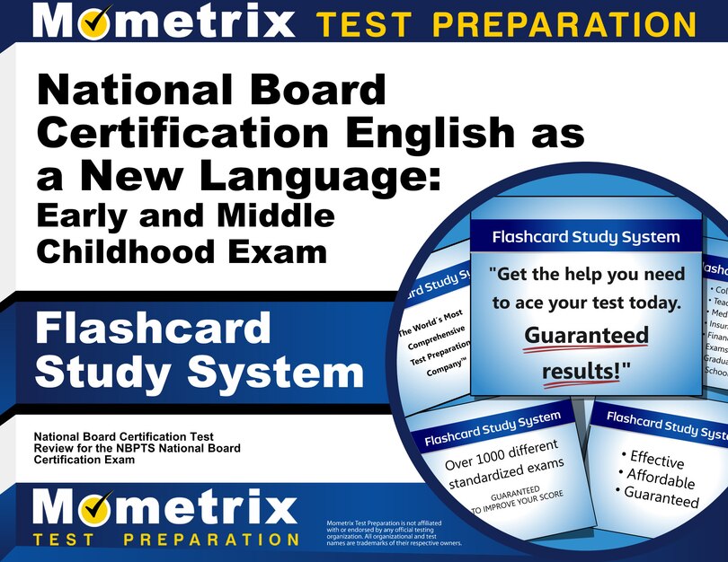 Front cover_Flashcard Study System for the National Board Certification English as a New Language