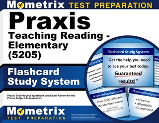 Front cover_Praxis Teaching Reading - Elementary (5205) Flashcard Study System