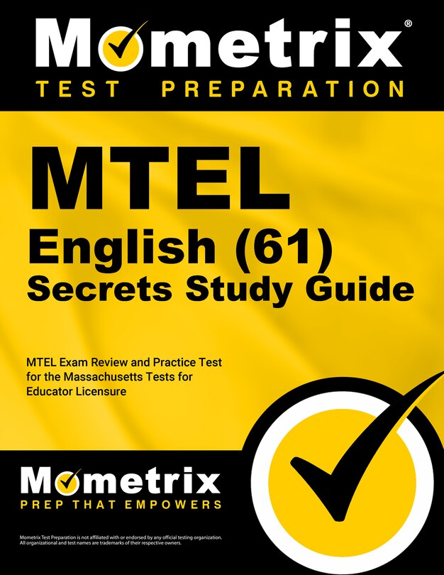 Front cover_MTEL English (61) Secrets Study Guide