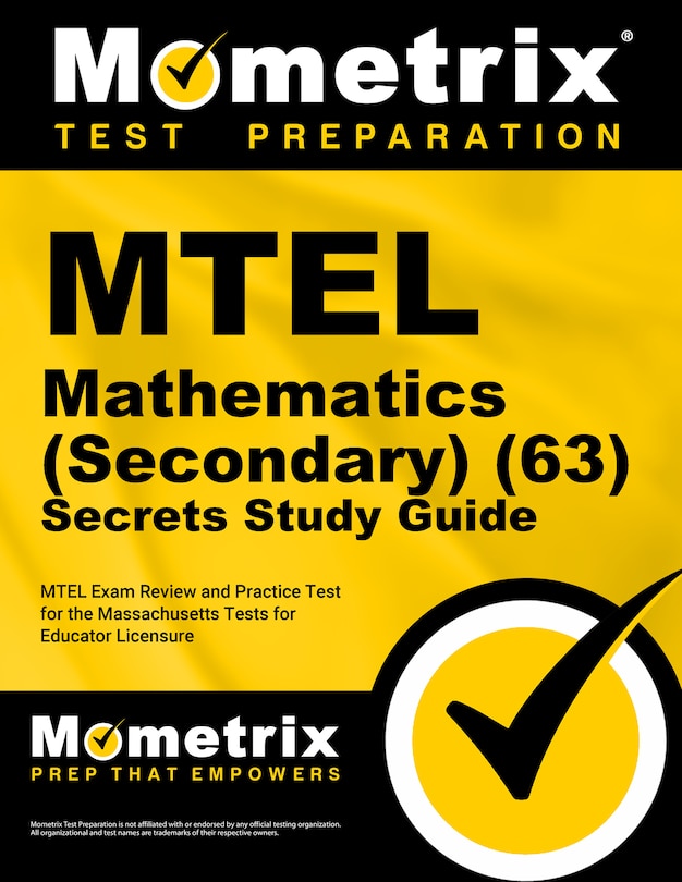 Couverture_MTEL Mathematics (Secondary) (63) Secrets Study Guide