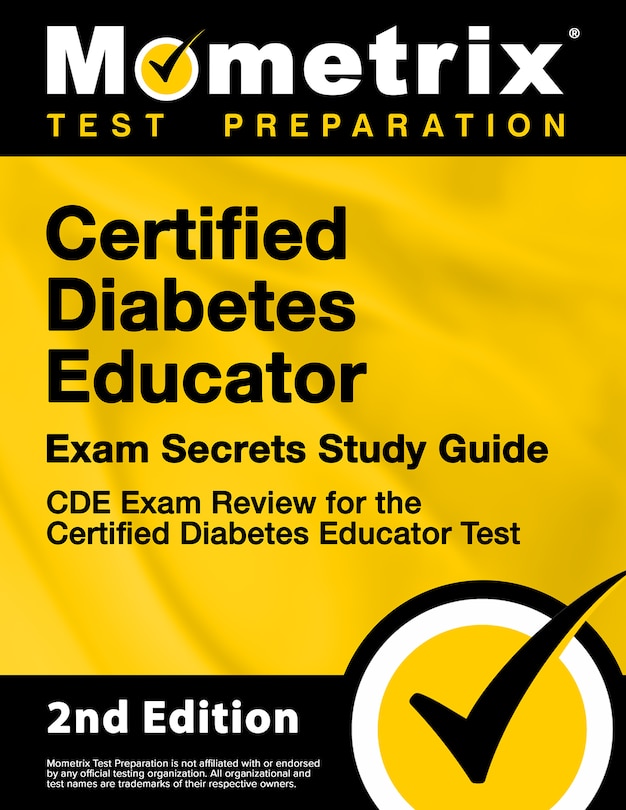 Front cover_Certified Diabetes Educator Exam Secrets Study Guide - Cde Exam Review For the Certified Diabetes Educator Test