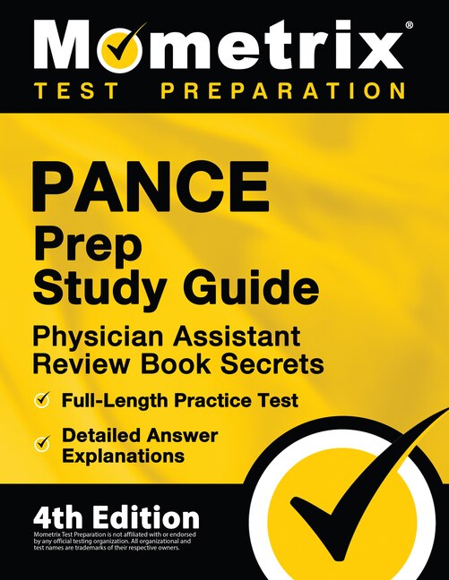 Front cover_PANCE Prep Study Guide - Physician Assistant Review Book Secrets, Full-Length Practice Test, Detailed Answer Explanations