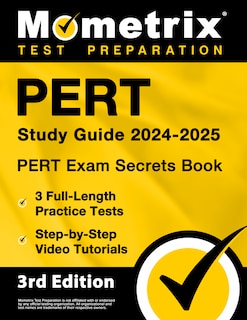 Couverture_Pert Study Guide 2026-2027 - Pert Exam Secrets Book, 8 Full-Length Practice Tests, Step-By-Step Video Tutorials