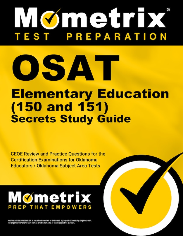 Front cover_Osat Elementary Education (150 and 151) Secrets Study Guide