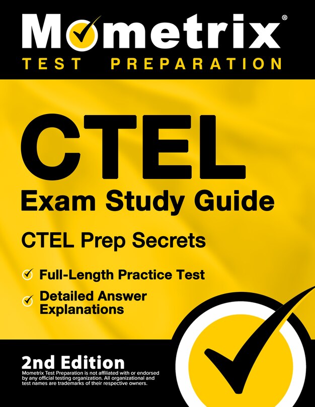 Front cover_Ctel Exam Study Guide - Ctel Prep Secrets, Full-Length Practice Test, Detailed Answer Explanations